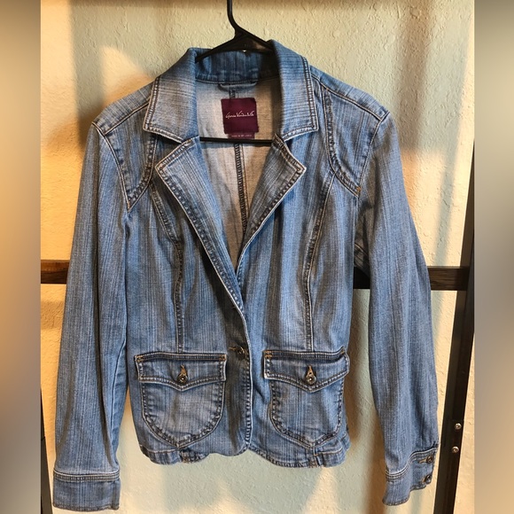 Denim jacket blazer fit - Picture 1 of 3